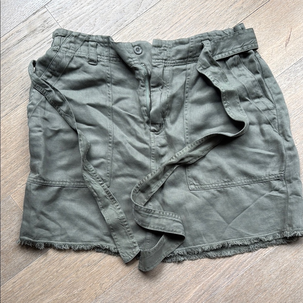 Olive Green Women's Skirt
